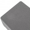 Set mobilier de terasa, aspect iuta, Keter Scandi, pentru gradina sau foisor, cu masuta depozitare, 1 canapea, 2 fotolii, 5 locuri, culoare grafit, rezistent UV 