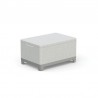 Set mobilier de terasa, aspect iuta, Keter Scandi, pentru gradina sau foisor, cu masuta depozitare, 1 canapea, 2 fotolii, 5 locuri, culoare gri, rezistent UV 
