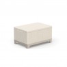 Set mobilier de terasa, aspect iuta, Keter Scandi, pentru gradina sau foisor, cu masuta depozitare, 1 canapea, 2 fotolii, 5 locuri, culoare bej, rezistent UV 