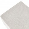 Set mobilier de terasa, aspect iuta, Keter Scandi, pentru gradina sau foisor, cu masuta depozitare, 1 canapea, 2 fotolii, 5 locuri, culoare bej, rezistent UV 