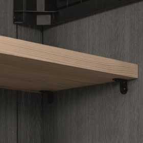 Dulap depozitare exterior, din compozit DecoCoat, pentru unelte si tomberoane, maro nuc, Keter Signature, 190 x 109 x 1325 cm, cu podea, 2 usi, 2020 L, rezistent la intemperii