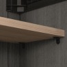 Dulap depozitare exterior, din compozit DecoCoat, pentru unelte si tomberoane, maro nuc, Keter Signature, 190 x 109 x 1325 cm, cu podea, 2 usi, 2020 L, rezistent la intemperii