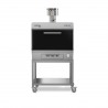 Cuptor si grill profesional pe carbuni Pujadas Essential 140 Black 