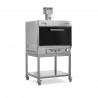 Cuptor si grill profesional pe carbuni Pujadas Essential 140 Black 