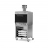 Cuptor si grill profesional pe carbuni Pujadas Functional 90 Black 