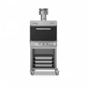 Cuptor si grill profesional pe carbuni Pujadas Functional 90 Black