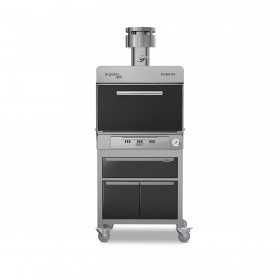 Cuptor si grill profesional pe carbuni Pujadas Premium 90 Black