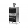 Cuptor si grill profesional pe carbuni Pujadas Premium 90 Black 