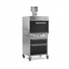 Cuptor si grill profesional pe carbuni Pujadas Premium 90 Black 