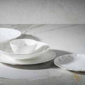 Farfurie adanca portelan Fine2Dine Chic Facet 28 cm