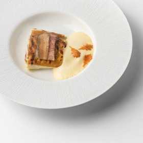 Farfurie gourmet portelan Fine2Dine Chic Gravure 26 cm