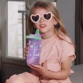 Sticla plastic diverse culori Sistema Easy Sip Kids 500 ml