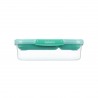 Cutie alimente din plastic compartimentata Sistema Stax To Go 2.2 L 