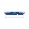 Cutie alimente din plastic compartimentata Sistema Stax To Go 2.2 L 