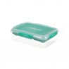 Cutie alimente din plastic compartimentata Sistema Stax To Go 2.2 L 