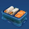 Cutie alimente din plastic compartimentata Sistema Stax To Go 2.2 L 