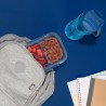 Cutie alimente din plastic compartimentata Sistema Stax To Go 1 L 