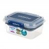 Cutie alimente din plastic compartimentata Sistema Stax To Go 1 L 