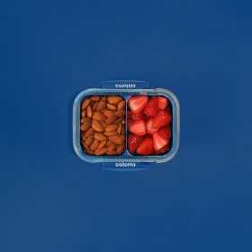 Cutie alimente din plastic compartimentata Sistema Stax To Go 1 L