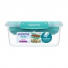 Cutie alimente din plastic compartimentata Sistema Stax To Go 1 L 