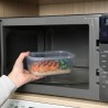 Cutie alimente din plastic compartimentata Sistema Stax To Go 1 L 