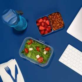 Cutie alimente din plastic compartimentata Sistema Stax To Go 1 L