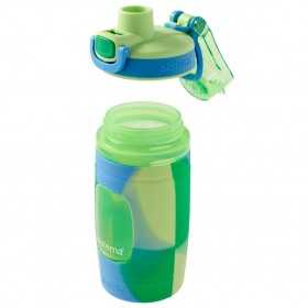 Sticla plastic diverse culori Sistema Soft Grip Kids 473 ml