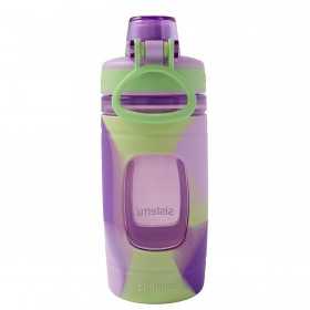 Sticla plastic diverse culori Sistema Soft Grip Kids 473 ml