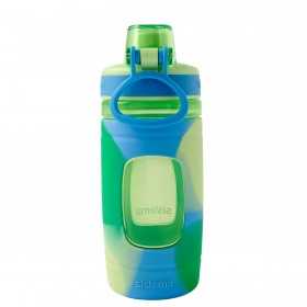 Sticla plastic diverse culori Sistema Soft Grip Kids 473 ml