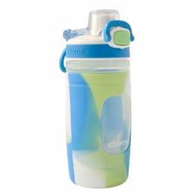 Sticla plastic diverse culori Sistema Soft Grip Kids 473 ml