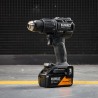 Masina de gaurit si insurubat cu percutie, DEWALT X MCLAREN F1 Team,  18V, XR 2x 5Ah, 90 Nm, cutie TSAK, DCD86MP2T 