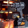 Masina de gaurit si insurubat cu percutie, DEWALT X MCLAREN F1 Team,  18V, XR 2x 5Ah, 90 Nm, cutie TSAK, DCD86MP2T 