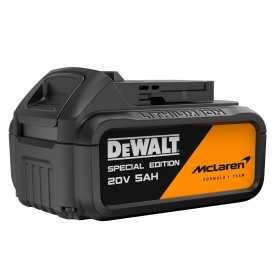 Set 2 scule Dewalt, masina de insurubat cu impact si masina de gaurit cu percutie, brushless, Mclaren F1 Team 18V XR, 2x5Ah - DCK2222MP2T