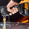 Set 2 scule Dewalt, masina de insurubat cu impact si masina de gaurit cu percutie, brushless, Mclaren F1 Team 18V XR, 2x5Ah - DCK2222MP2T 
