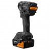 Masina de insurbat cu impact, Dewalt, Mclaren F1 Team, 18V, 2x5Ah, 610/406 Nm, 1/2'', cutie TSTAK - DCF92MP2T 