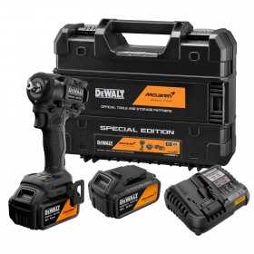 Masina de insurbat cu impact, Dewalt, Mclaren F1 Team, 18V, 2x5Ah, 610/406 Nm, 1/2'', cutie TSTAK...