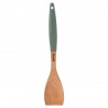 Spatula din lemn de fag cu maner din plastic Fest Green 