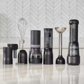 Blender vertical fara fir 6 in 1 negru Black+Decker BCKM1016KSB 7.2 V