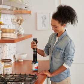Blender vertical fara fir 6 in 1 negru Black+Decker BCKM1016KSB 7.2 V