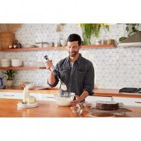 Blender vertical fara fir 2 in 1 gri Black+Decker BCKM1012KG 7.2 V