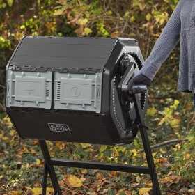 Cutie compostare cu 2 camere Black+Decker BDTCOM01 151 L