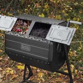 Cutie compostare cu 2 camere Black+Decker BDTCOM01 151 L