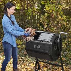 Cutie compostare cu 2 camere Black+Decker BDTCOM01 151 L
