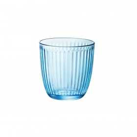 Set 6 Pahare Apa Bormioli Line albastru 290 ml