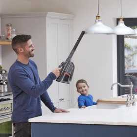 Aspirator portabil Black+Decker BHHV520JF, 18 V, 2 AH