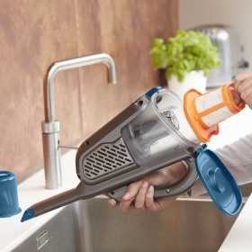 Aspirator portabil Black+Decker BHHV520BF, 18 V, cu baza 2 AH