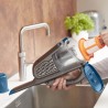Aspirator portabil Black+Decker BHHV520BF, 18 V, cu baza 2 AH 