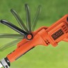 Trimmer de tuns gazon/iarba electric Black & Decker, 800W, latime taiere 33 cm, 7000 RPM - GL8033 