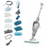 Mop cu aburi 2 in 1 Black+Decker FSMH13E5, 1600 W, cap Delta, 17 accesorii 