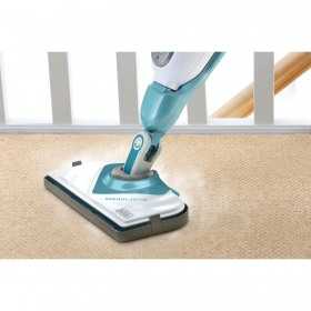 Mop cu aburi 2 in 1 Black+Decker BHSM1610DSM, 1600 W, cap Delta, SteaMitt, 15 accesorii